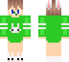 baby bunny boy green