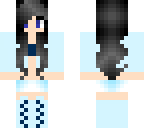 black haired hidden bikini