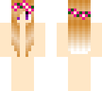 blonde flower crown base