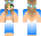 blue dress