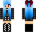 blue girl