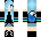 blue goth wolf