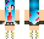 blue hair