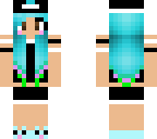blue hair girl pj's