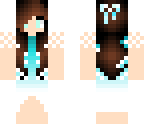 blue shaded dress