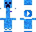 blue youtube creeper