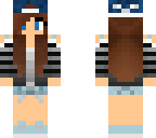 brown haired gangsta girl