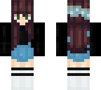 brunette w overalls