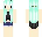 chibi beach girl