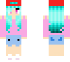 cute girl with red hat