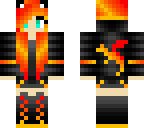 dragon girl fire