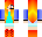 fire and ice girl