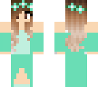 fix blue dress gilr