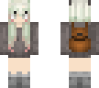 girl with backpack