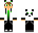 green panda