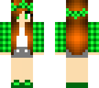 green plaid