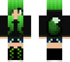 green wolf girl