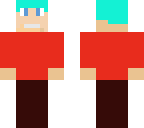 man with dyed hair