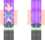miku cosplay purple