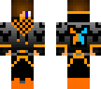 orange and blue