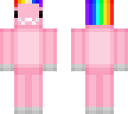 pink rainbow unicorn