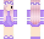 purple chibi girl
