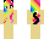 rainbow cat girl base