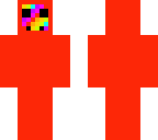 rainbow face