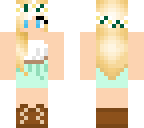 summer girl blonde