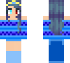 water princess with a crown