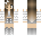 winter girl edit