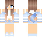 wolf girl blue