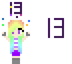13 peeps