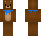 bear with a ribbon