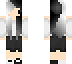 black and white