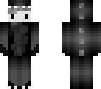 black and white dino