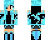blue fire girl