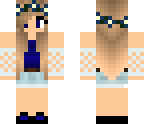 blue girl