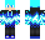 blue hair