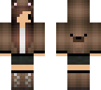 brown hair chibi bear