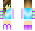 brown haired girl