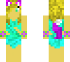 cat girl in a swimsuit