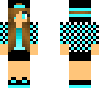 checkered girl skin