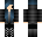chibi blue emo