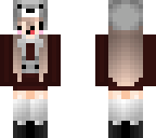 chibi wolf girl