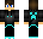cool blue creeper boy
