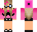 cool mustache girl
