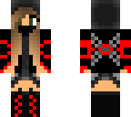 cool red ninja girl