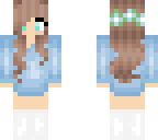 edit of a flower girl