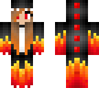 fire dinosaur girl